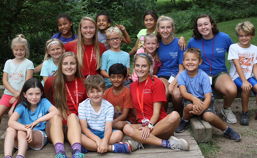 Young people enjoying a community center