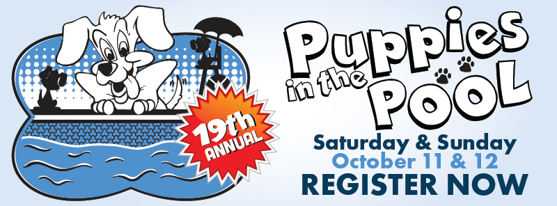 Puppies in the Pool - October 11 & 12